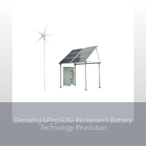 Decoding SP75GUG: Keckeisen's Battery Technology Revolution